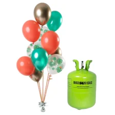Helium Og Balloner Sæt Safari