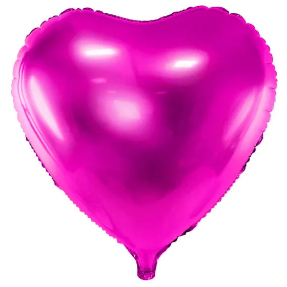 Folie Hjerteballon - Pink