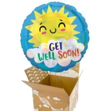 Send en ballon Get Well Solen