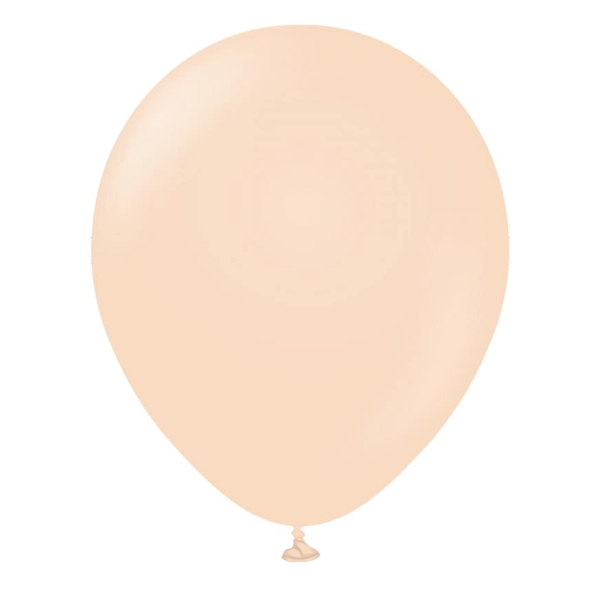 Stor Latex Ballon Blush 45 cm.