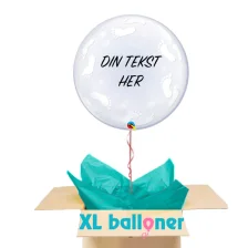 Send Bubble Ballon Med Din Tekst Baby
