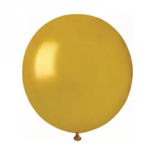 Metallic Guld Stor Ballon