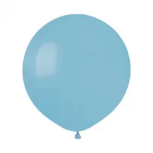 Pastel Lyseblå Stor Ballon
