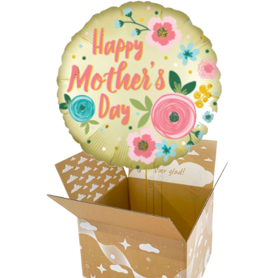 Middelhavet frisør ledningsfri Send En Ballon Happy Mothers Day - køb til fordelagtige priser | xl-balloner