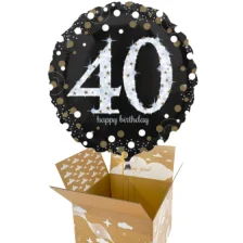 Send en ballon Tillykke 40 år