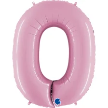 0 Tal Ballon Pastel Pink 100 cm.