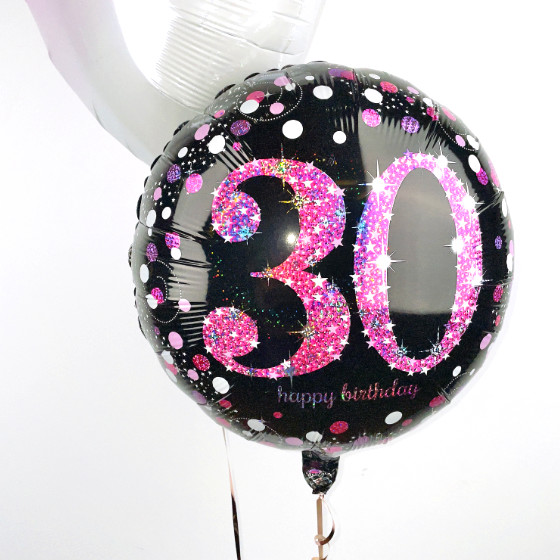  Send En Ballon Buket Med Din Tekst Tillykke 30 år image-0