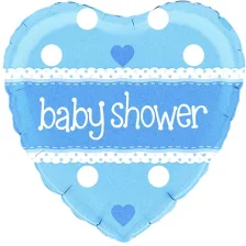 Baby Shower Ballon blå