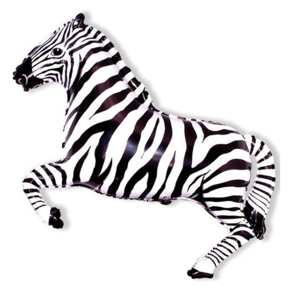 Folie ballon Zebra