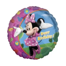 Minnie Mouse Happy Birthday Folieballon
