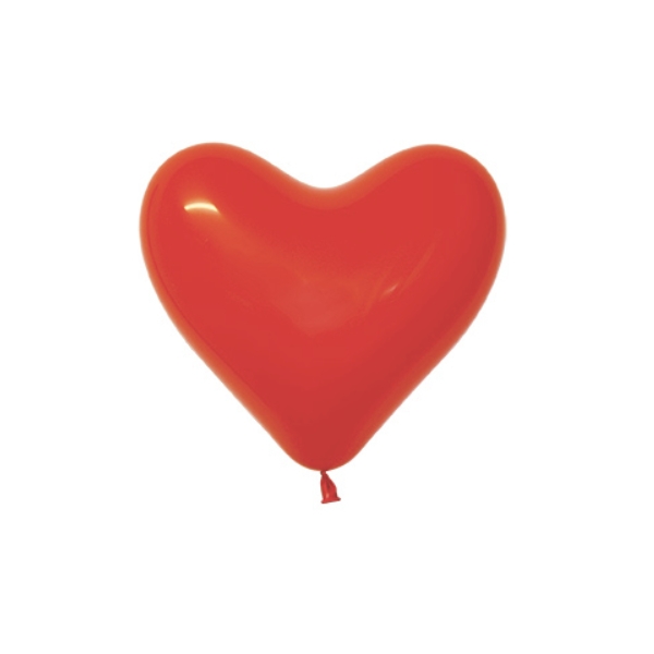 Hjerte ballon Fashion rød