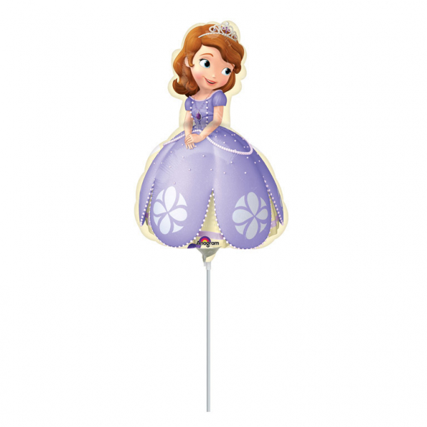 Mini Shape Sofia Den Første Folie Ballon