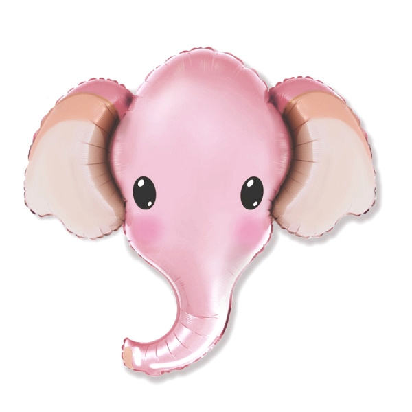 Pink Elefant Folie Ballon