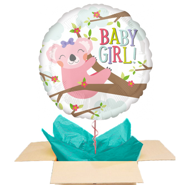Send ballon Baby girl