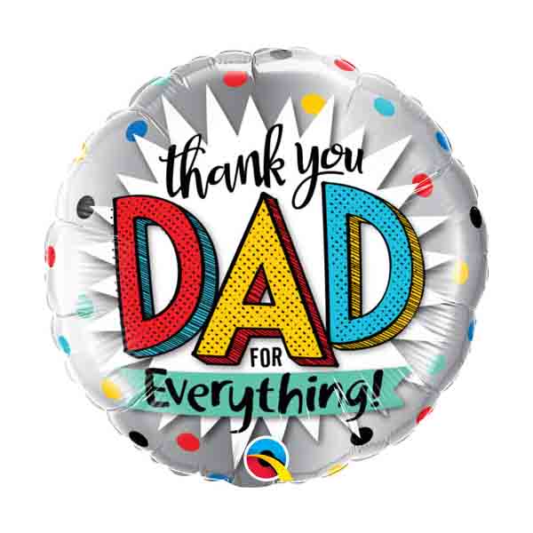 Thank You Dad For Everything Ballon