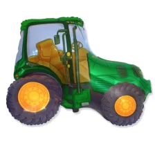 Traktor Grøn Folieballon