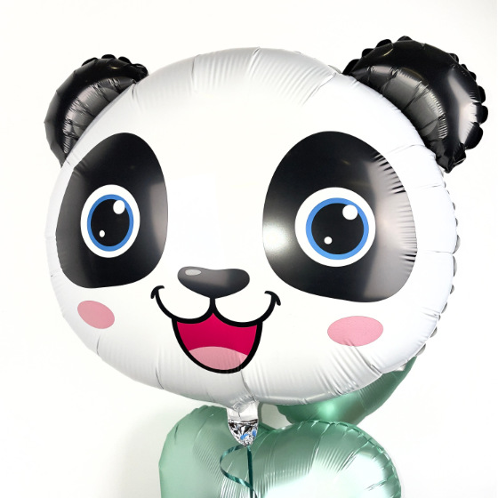 Send ballon buket m. din tekst Panda image-0
