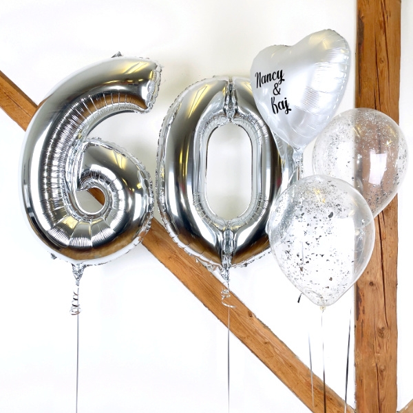 Ballon Buket 60 År