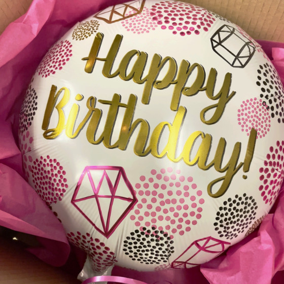 Send en ballon happy birthday perle image-0