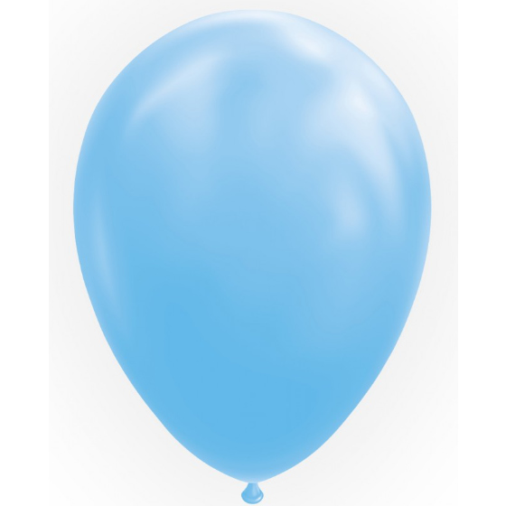 Latex Balloner Lyseblå 50 stk. 30 cm. image-0