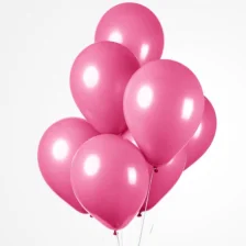 Latex Balloner Hot Pink 50 stk. 30 cm.