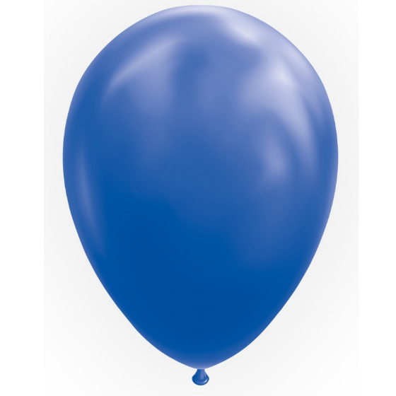 Latex Balloner Mørkeblå 50 stk. 30 cm. image-0