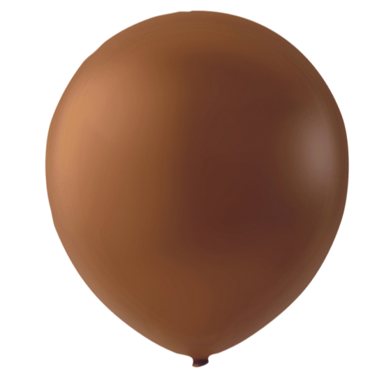 Latex Balloner Brun 100 stk. 30 cm.