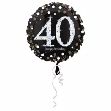 Folieballon 40 års Fødselsdag