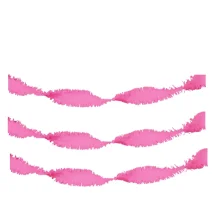 Guirlande Crepe papir Pink