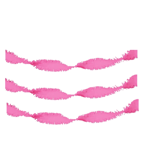 Guirlande Crepe papir Pink image-2