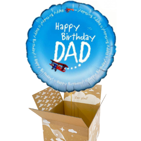 Send En Ballon Happy Birthday Dad
