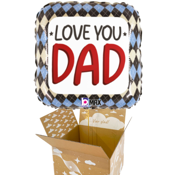Send En Ballon Love You Dad