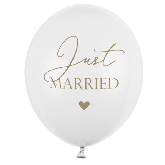 Tilbageholdenhed klimaks Boost Ballon Buket KIT Just Married - Lave priser - Høj kvalitet