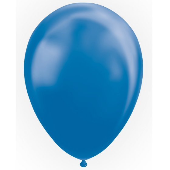 Latex Balloner Perle Mørkeblå 50 stk. 30 cm. image-0