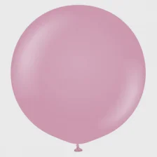 Kæmpe Latex Ballon Dusty Rose 60 cm.