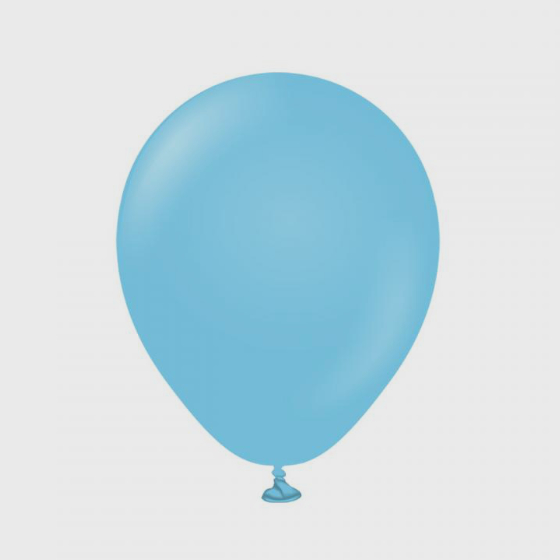 Latex Balloner Baby Blå 25 stk. 13 cm.