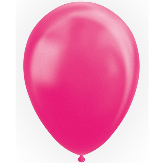 Latex Balloner Metallic Hot Pink 50 stk. 30 cm. image-0