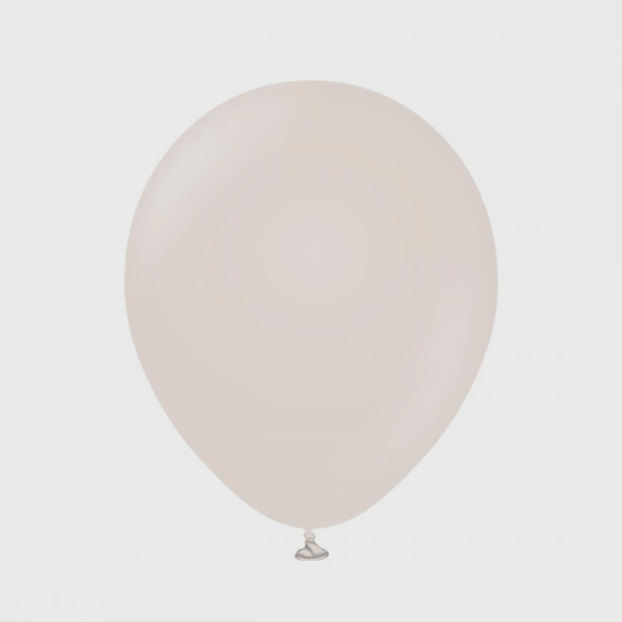 Latex Balloner Hvid Sand 25 stk. 13 cm.