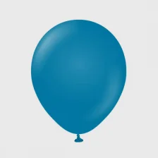 Latex Balloner Dyb Blå 25 stk. 13 cm.