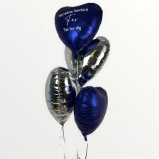 Send En Ballon Buket Blå Verdens Bedste Far