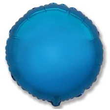 Folie Ballon Rund Blå