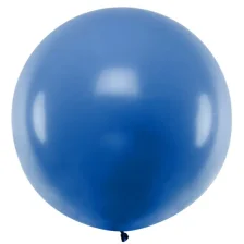 Kæmpe Latex Ballon Blå 100 cm.