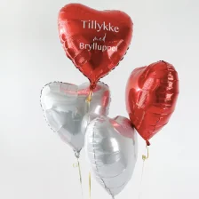 Send En Ballon Buket Tillykke Med Brylluppet