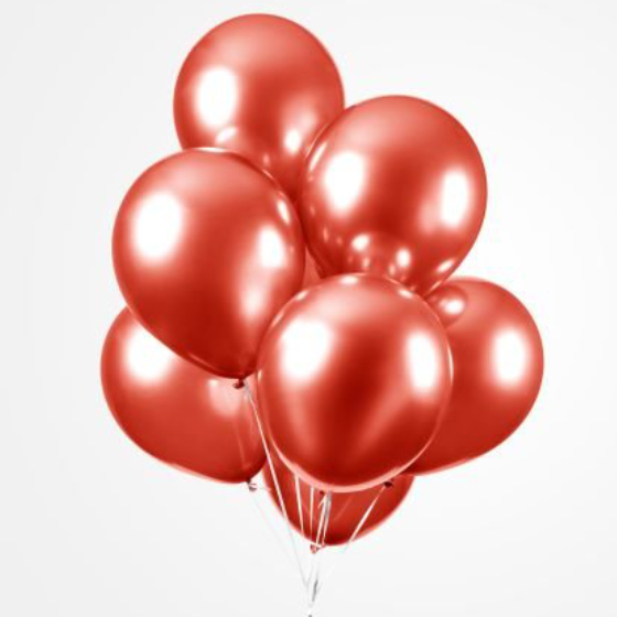 røde balloner