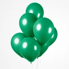 Latex Balloner Mørkegrøn 50 stk. 30 cm.
