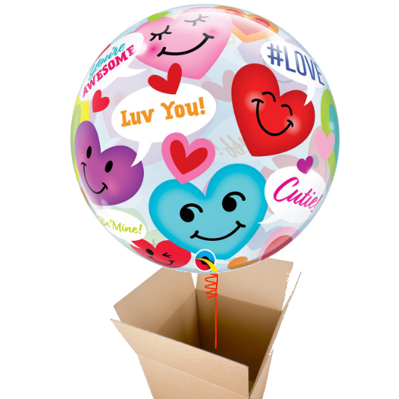 Send En Bubble Ballon Love You Hjerter