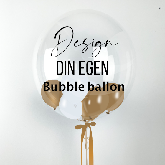 Send En Bubble Ballon Med Små Balloner Design - Lave priser - Høj kvalitet