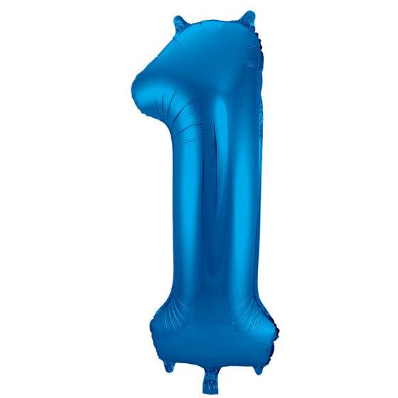 blå balloner