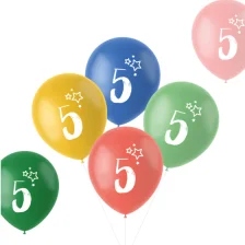 5 Års Fødselsdag Balloner