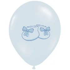 Baby Sutsko Blå Balloner